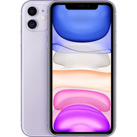 iPhone 11 15,5 cm (6.1") Double SIM iOS 14 4G 64 Go Violet, Mobile precio