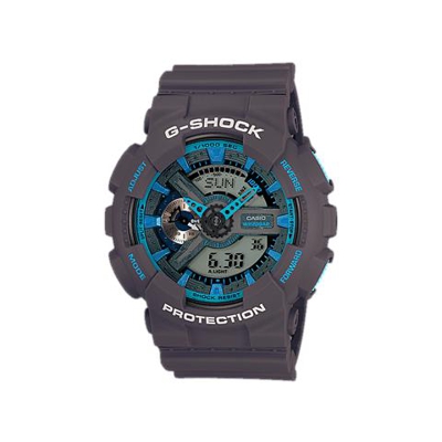 GA-110TS-8A2 Bracelet watch Maschio Quarzo (batteria) Antracite orologio