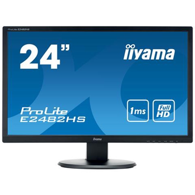 Monitor 24'' LED TN E2482HS-B1 1920x1080 Full HD Tempo di Risposta 1 ms