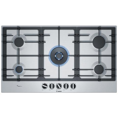 Piano Cottura PCS7A5B90 a Gas 5 90 cm Fuochi Gas Colore Inox
