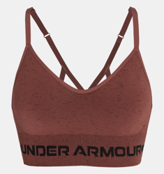 Reggiseno sportivo UA Seamless Low Long Heather da donna en oferta