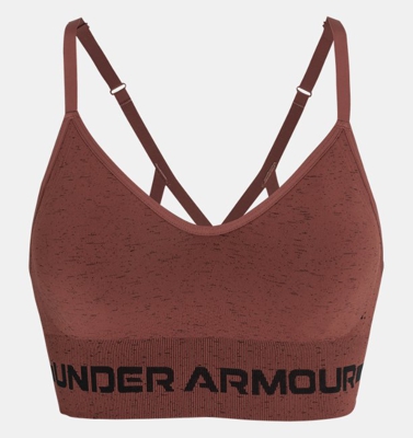 Reggiseno sportivo UA Seamless Low Long Heather da donna