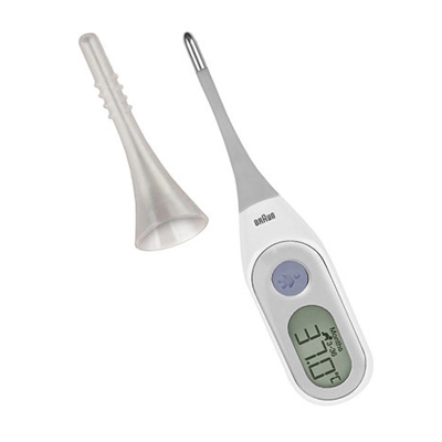 Tip Braun Termómetro Digital Flexible Edad precisión PRT2000