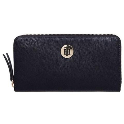 Portafoglio Donna Classic Saffiano Lrg Wallet Black Aw0aw07843bds