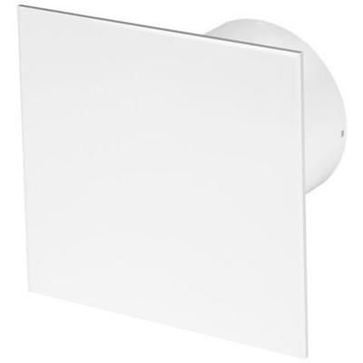 125mm Timer Aspiùatore Bianca Abs Pannello Frontale Trax Parete Soffitto Ventilatore
