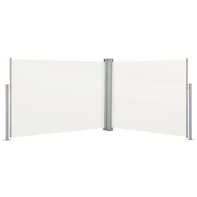 Tenda Da Sole Laterale Retrattile Crema 120x1000 Cm