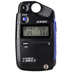 Esposimetro Sekonic L-308x Flashmate Exposure Meter características