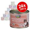 Grau Grandi Golosi 24 x 200 g - Kitten Senza Cereali manzo, anatra e carni bianche en oferta