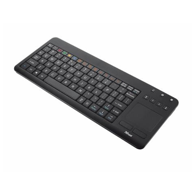 Tastiera Wireless Universale per TV Colore Nero Layout Inglese / Spagnolo