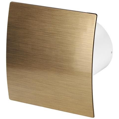 100mm Timer Aspiùatore Oro Abs Pannello Frontale Escudo Parete Soffitto Ventilatore