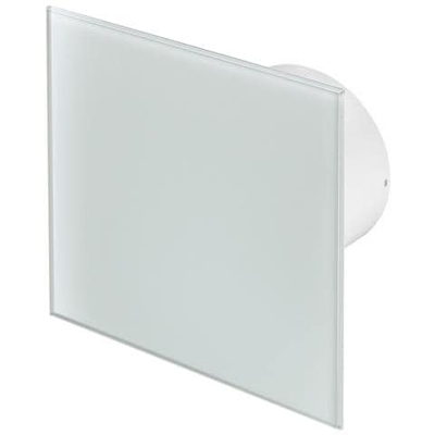 100mm Standard Aspiùatore Vetro Bianco Pannello Frontale Trax Parete Soffitto Ventilatore
