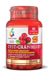 COLOURS OF LIFE CRANBERRY CON VITAMINA C E 60 COMPRESSE 1000 MG en oferta