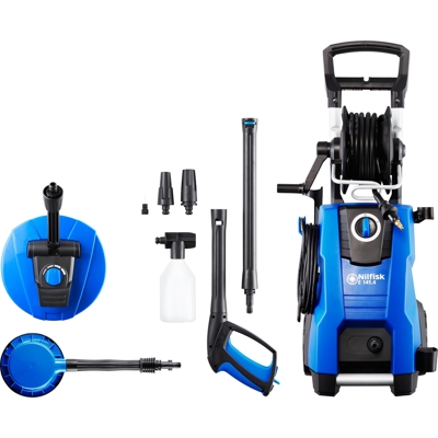 E 145.4 idropulitrice Compatta Elettrico Nero, Blu 500 l/h 2100 W, Idropulitrice ad alta pressione