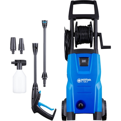 C 125.7 X-TRA EU idropulitrice Verticale Elettrico Nero, Blu 460 l/h 1500 W, Idropulitrice ad alta pressione