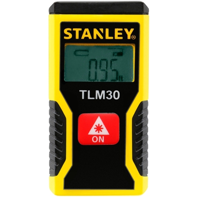 TLM30 Distanziometro laser Nero, Giallo 9 m, Telemetro