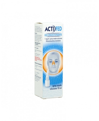 ActiFed Decongestionante 1mg/ml Spray Nasale 10ml