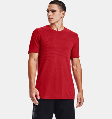 Maglia a manica corta UA Seamless Logo da uomo