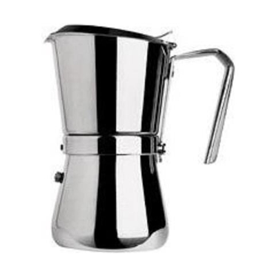 Caffettiera Moka Acciaio Giannini 1 Tazza Mod. 101 Inox 18/10