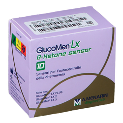 GlucoMen® LX B-Ketone Sensor Strisce Reattive en oferta