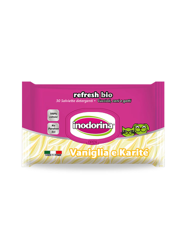 Inodorina Refresh Bio Salviette Detergenti: 30 pz - Lavanda e camomilla características