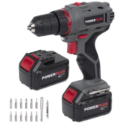 Avvitatore Trapano 2 Batteria Litio 18v 1300 Mah 30 Nm Reversibile