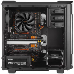 Silent Base 600 - Nero / Grigi con Finestra precio