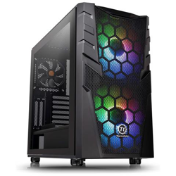 Commander C 32 TG ARGB Edition / Dual 200MM ARGB Fans / Tempered Glass / ATX Mid-Tower Chassis en oferta