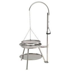 Geos, Argento, Rotondo, Acciaio inossidabile, 86 cm, 86 cm, 184 cm precio