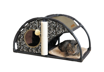 Cuccia Tiragraffi Parkour Croci: Leopard Medium