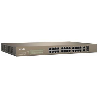 I-SWHUB TEF1226P-24 - Switch PoE Desktop Web Smart 24 10/100+2GE+2SFP Combo, TEF1226P-24