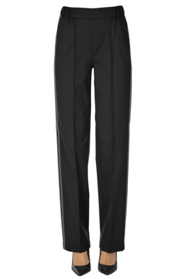 Virgin wool trousers