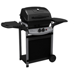 Barbecue a gas senza fornello e griglia con 2 bruciatori in acciaio 130x53 características