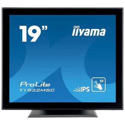 Monitor 19'' LED IPS Touch Screen T1932MSC-B5X 1280 X 1024 Pixel Tempo Di risposta 14 ms