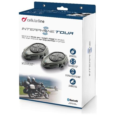 Interphone Tour Bluetooth Moto E Scooter Confezione Singola
