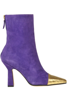 Suede ankle boots