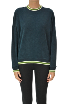 Chenille sweatshirt