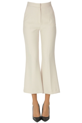 High rise trousers