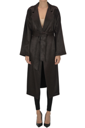 Haircalf effect fabric coat precio