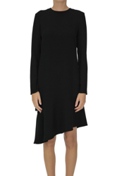 Flared asymmetric dress en oferta