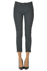 Cropped skinny jeans en oferta