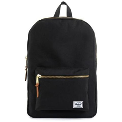 Settlement, Nero, Tessuto, Pelle, Front pocket, Cell phone pocket, Cerniera características