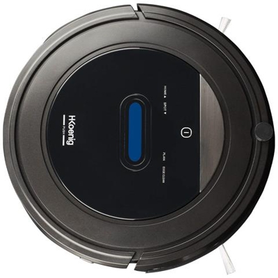 Robot Aspirapolvere Wifi+ con 4 Programmi di Pulizia Colore Nero