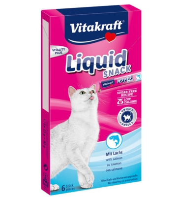 Vitakraft Gatto Liquid Snack 90 gr: Omega 3