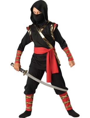 Travestimento ninja bambino - Premium