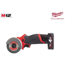 Smerigliatrice Angolare Milwaukee M12 Fcot-422x - 1 Batteria 2,0 Ah - 1 Batteria 4,0 Ah - 1 Caricabatterie 493346464619 en oferta
