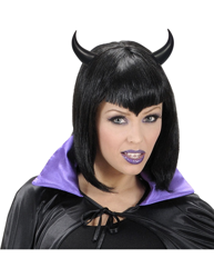 Corna per adulti da diavolo di colore neo di Halloween en oferta