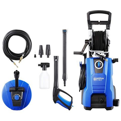Idropulitrice D 140.4-9 DP X-TRA ad Acqua Fredda Potenza 2400 Watt Pressione 140 bar con Spazzola Cleaner Patio e Scovolo