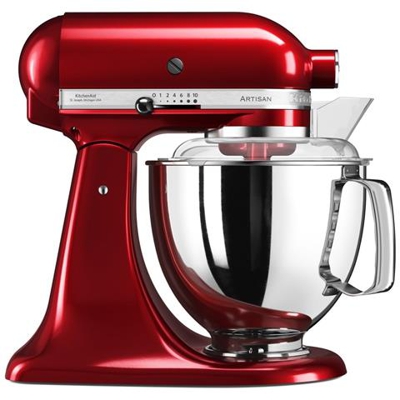 5KSM175PSECA Robot da Cucina 7 Accessori Inclusi Potenza 300 W Capacità 4.8 Litri Colore Rosso Mela