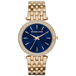 Orologio Solo Tempo Donna Oro Quadrante Blu en oferta