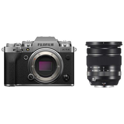 Kit Fotocamera Digitale Mirrorless X-T4 Nero / Argento Sensore X-Trans CMOS 4 26.1 Mpx 4K Ultra HD + Obiettivo Fujinon XF16-80mmF4 R OIS WR características